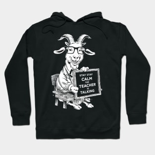 Goat Teacher Hoodie